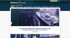 Desktop Screenshot of catamaran-daniela.com